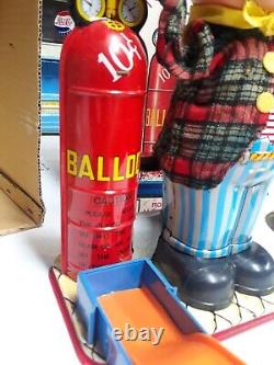 ROSKO BATTERY OPERATED GINO BALLOON BLOWER 1950s JAPAN