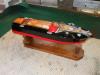 Runs Vintage 50's Ito Japan Battery Powered Toy Boat Dual Motor Lights Clean