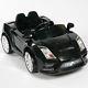 Racer X Black 12v Kids Ride On Car Electric Power Wheels Mp3 Remote Control Rc