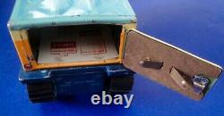 Rare 1950s Japan Modern Toys, Masudaya, Tin, Battery Operated Snowmobile In Box