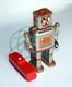Rare 1958 Linemar Powder Robot Battery Operated Japan Tin Vintage Space Toy