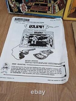 Rare 1978 Draw! Electronic Challenger Game 6630 by Coleco Complete & Working