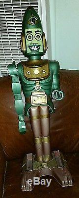 Rare 1/5000 made 1963 Vintage MARX BIG LOO Friend From The Moon ROBOT 38