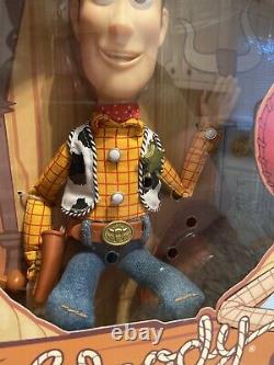 Rare Disney Pixar Toy Story Signature Collection Talking Sheriff Woody NIB