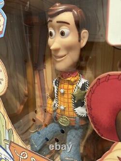Rare Disney Pixar Toy Story Signature Collection Talking Sheriff Woody NIB