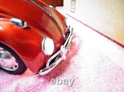 Rare Vintage Bandai Battery Operated Volkswagen Beetle (Large) Works excellent