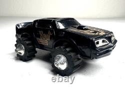 Rare Vintage Smokey & The Bandit Toy Car 1981 Rough Riders, Working Motor Lights