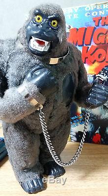Rare vintage Japan 1960s Marx Mighty King Kong Battery-Op