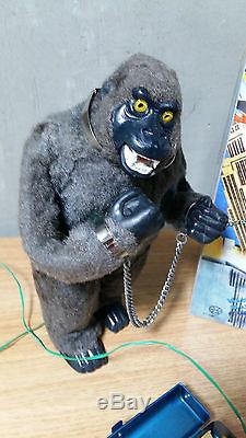 Rare vintage Japan 1960s Marx Mighty King Kong Battery-Op