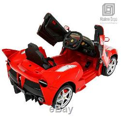 Rastar Ferrari LaFerrari FXX K 12V Kids Ride On Car with Remote Control