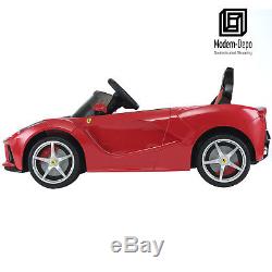 Rastar LaFerrari Kids Ride On Car Red Official Licensed 12V Battery Baby Car