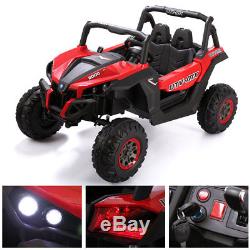 Red Kids 12V Jeep Style Kids Ride on Battery Powered Electric Car W