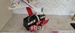 Remco Flying Fox With Box. It Works, Includes Plane Console Box Instructions