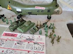 Remco Monkey Division Whirlybird Helicopter, Men, Poster And Vehicles It Works