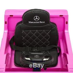 Ride On 12V Toy Car For Girl Mercedes G65 Remote Control MP3 Pink