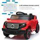Ride On Car Electric Power Kids Toy 3 Speeds Music Player Red + Remote Control