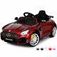Ride On Car For Girls 12v Powered Toys Kids Car Mercedes Benz Mp3 Rc Spoiler Red