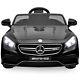 Ride On Car Kids Mp3 Battery Power Parent Remote Control Rc Mercedes S63 (black)