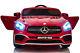 Ride On Car One Seater 12v Battery Licensed Mercedes Sl65 Mp4 Screen Rc Mp3 Red
