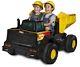 Ride On Dump Truck Steering Wheel 12 Volt Battery Powered Kids Play Toy Black