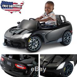 Ride-On Electric Cars Toys Boys Dodge Viper 6V Speed Car For Kids To Ride Drive