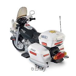 Ride On Police Toy Motorcycle 12v Battery Powered Electric Cars for Kids Child