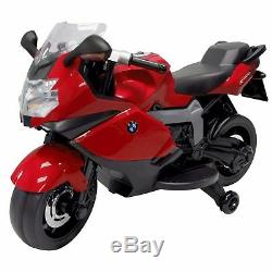 Ride On Toy BMW Motorcycle Red 12v Battery Powered Motorbike for Kids to Ride