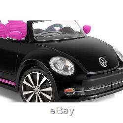 Ride-On Vehicle VW Beetle Car Kids 12V Battery Powered Convertible Electric Toy