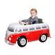 Rollplay Vw Bus 6 Volt Battery Ride-on Vehicle Park Playground Sound Classic