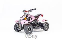 Rosso Motors 500W Kids ATV Kids Quad 4 Wheeler Ride On with 36V Electric Battery