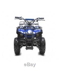 Rosso Motors Kids Electric 4 wheeler Utility ATV 36V 800W Boys & Girls Blue