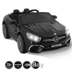 SL65 12V Kids Ride On Car Toy Double Seat Licensed Mercedes WithRemote MP3&Light