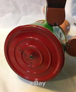 SMOKING POPEYE by LINEMAR TOYS EXCELLENT CONDITION WITH DISPLAY BOX