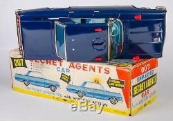 SPESCO 007 James Bond Secret Agent's Car. Battery-Operated. Boxed. 1960's
