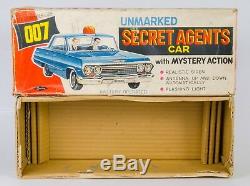 SPESCO 007 James Bond Secret Agent's Car. Battery-Operated. Boxed. 1960's