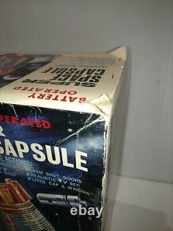 S. H. Japan Super Space Capsule Battery Operated In Box Stop N Go Not Working