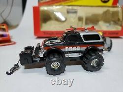 Schaper STOMPER, Ford Bronco iob, 1984. With trailer, motorcycle, winch, surfboard