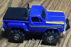 Schaper Stomper 4x4 Blue Chevy Scottsdale, Chevrolet, Side Clip