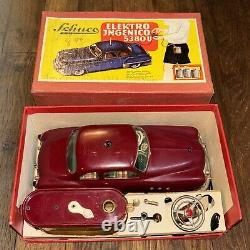 Schuco Elektro Ingenico 5380 U Tin Car With Headlight Kit, Box, Bat Kit & Acc