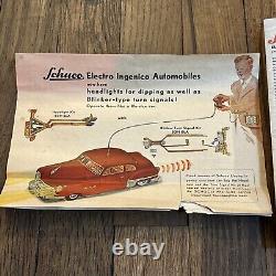 Schuco Elektro Ingenico 5380 U Tin Car With Headlight Kit, Box, Bat Kit & Acc