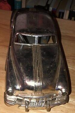 Schuco Elektro Ingenico Vintage Chrome Tin Car Toy 10