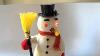 Snowman Battery Operated Vintage Toy Shakes Head Lights Up At Connectibles