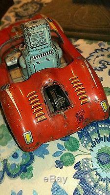 Space Patrol 1960's very rare ATC Robot 3 Tin car japan space tin