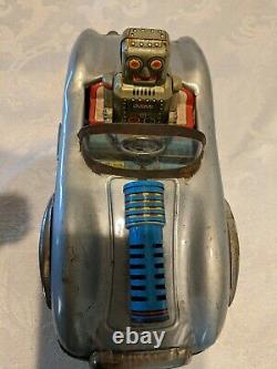 Space Patrol 1960's very rare ATC Robot 3 Tin car japan space tin