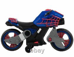 Spiderman Ride On Power Wheels For Boys Toy Motorcycle Kids 6 Volt Battery New