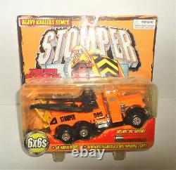 Stomper Heavy Haulers Tow Truck With Dolly NEW ON CARD RARE VINTAGE TINCO MOC