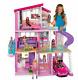 Super Giant Barbie Dreamhouse Dollhouse Playset 70 Pieces Pink Toy Gift 4 Girls