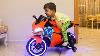 Surprise Toy Unboxing And Assembling Power Wheels Ride On Sportbike Toys Video For Kids