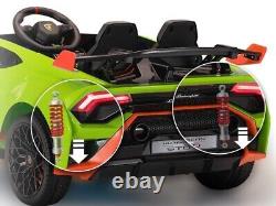 TOBBI 12V Electric Kids Ride On Car Motorized Drift Car Toy High Speed 8km/h