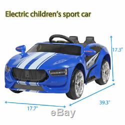 TOBBI-TOYS Kids Ride on Car Boys Electric Vehicle Gift Toy With MP3 Music Player